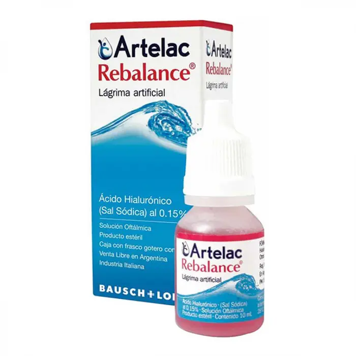Artelac Rebalance Solucao Oftalmica Bausch Lomb 10ml