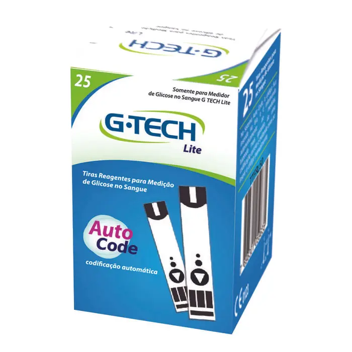 Lite Auto Code Tiras com G-Tech 25x25un