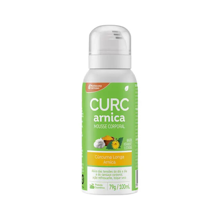 Arnica Mousse Corporal Curc 100ml