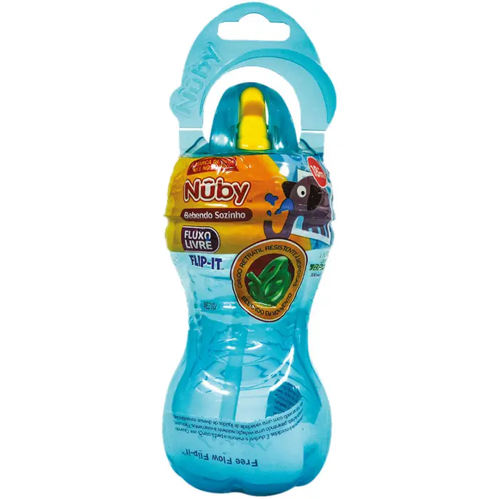 Copo com Canudo Retratil Acqua Nuby 300ml