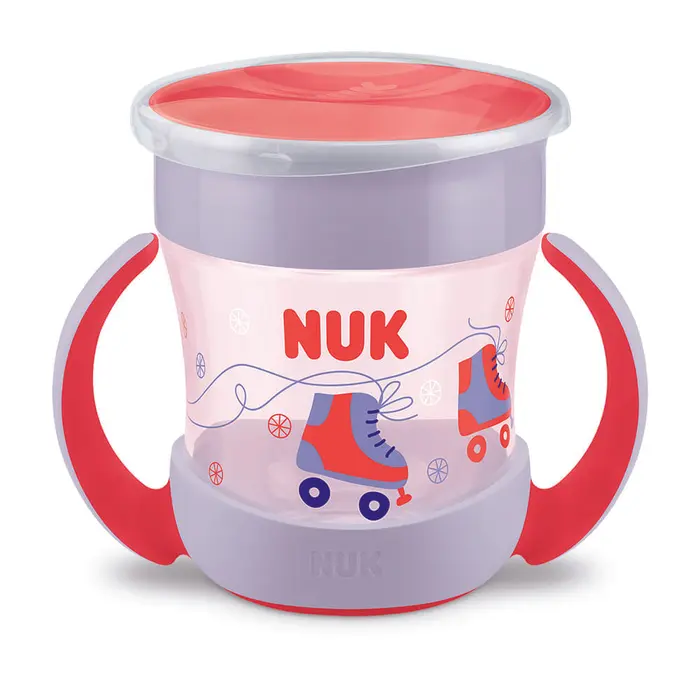 Copo Mini Magic 360 com Alca Vermelha Nuk 160ml