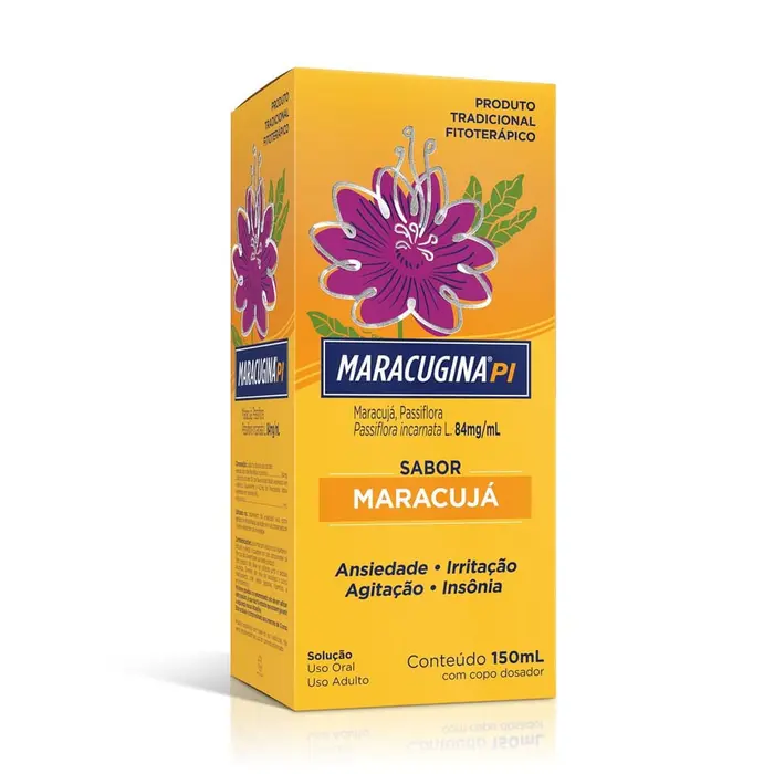 Calmante Fitoterápico Pi /ml Maracujá Maracugina 0.084g