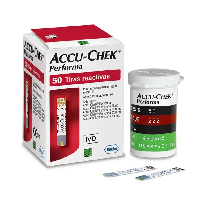 Tira Performa Accu-Chek 50un