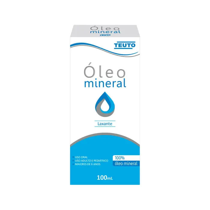 Oleo Mineral 100% Oleo Mineral Teuto 100ml