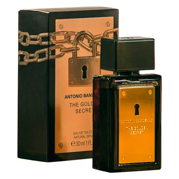 Perfume Golden Secret Men Edt Antonio Banderas 30ml
