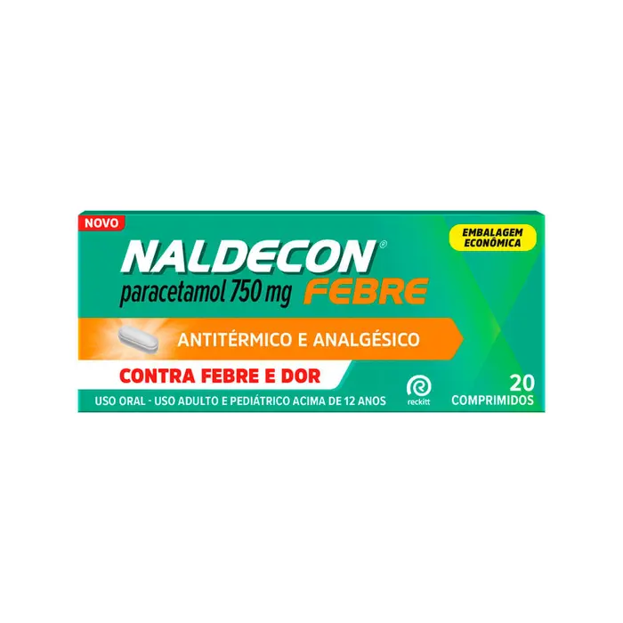 Febre Comprimidos Naldecon 20x0.75g