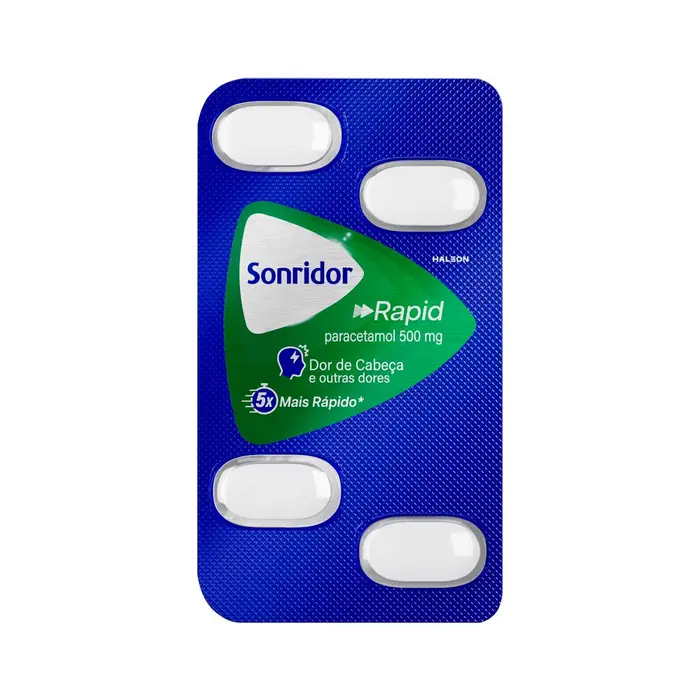 Rapid Comprimidos Revestidos Sonridor 4x0.5g