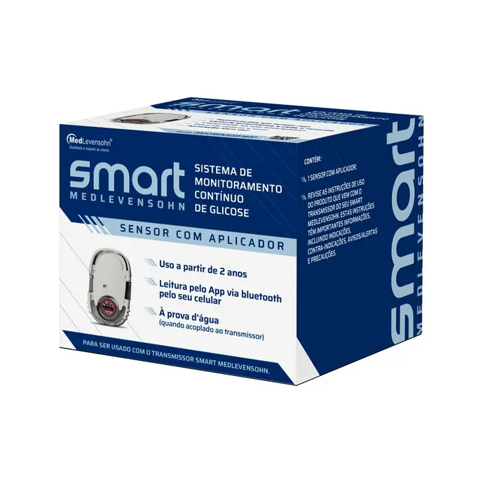 Sensor de Monitoramento de Glicose Smart com Aplicador Medlevensohn