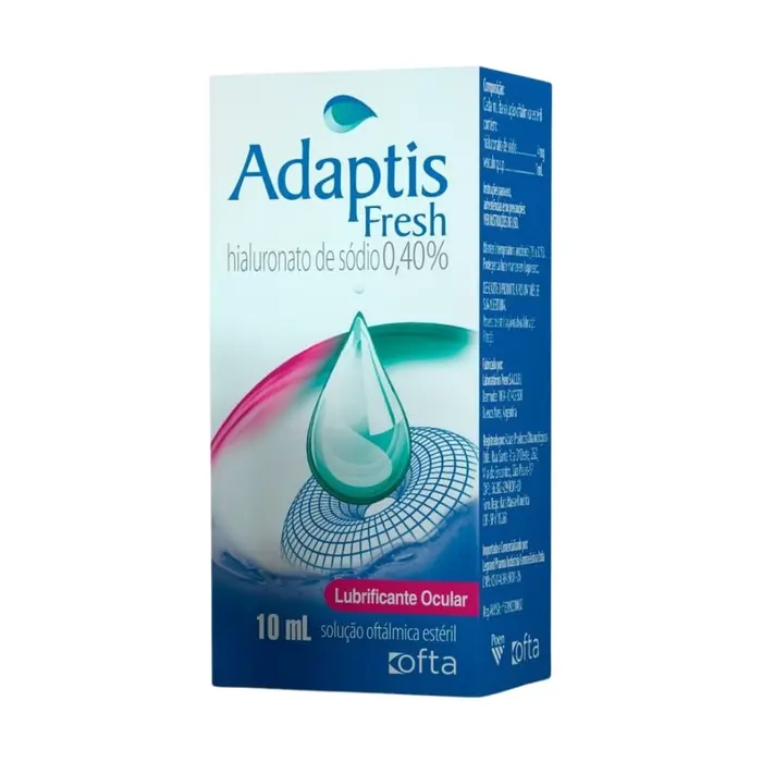 Colírio Fresh 0,40% Adaptis 10ml