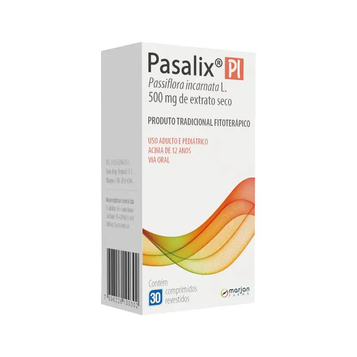Pi Comprimidos Revestidos Novo Pasalix 30x0.5g