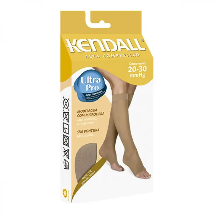 Meia 20 30 3/4 M Mel sem Ponteira Kendall