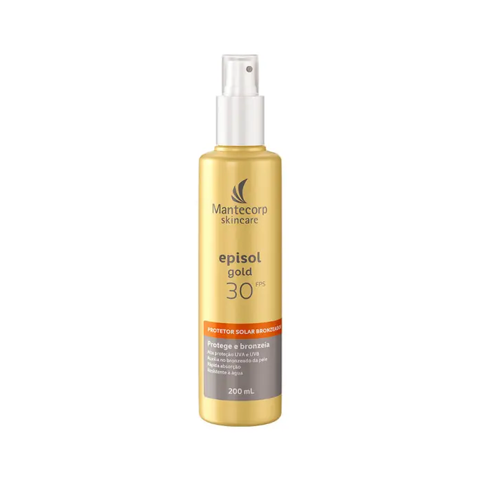 Gold Protetor Solar Fps30 Protege e Bronzeia Episol 200ml