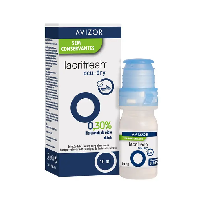 Lacrifresh Acu Dry Solucao Oftalmica 0,30% Avizor 10ml
