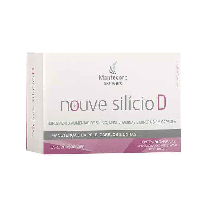 Nouve Silicio D Capsulas Mantecorp