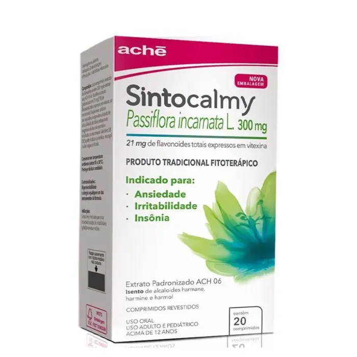 Comprimidos Sintocalmy 20x0.3g