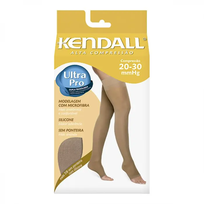Meia 20 30 7/8 M Mel sem Ponteira Kendall
