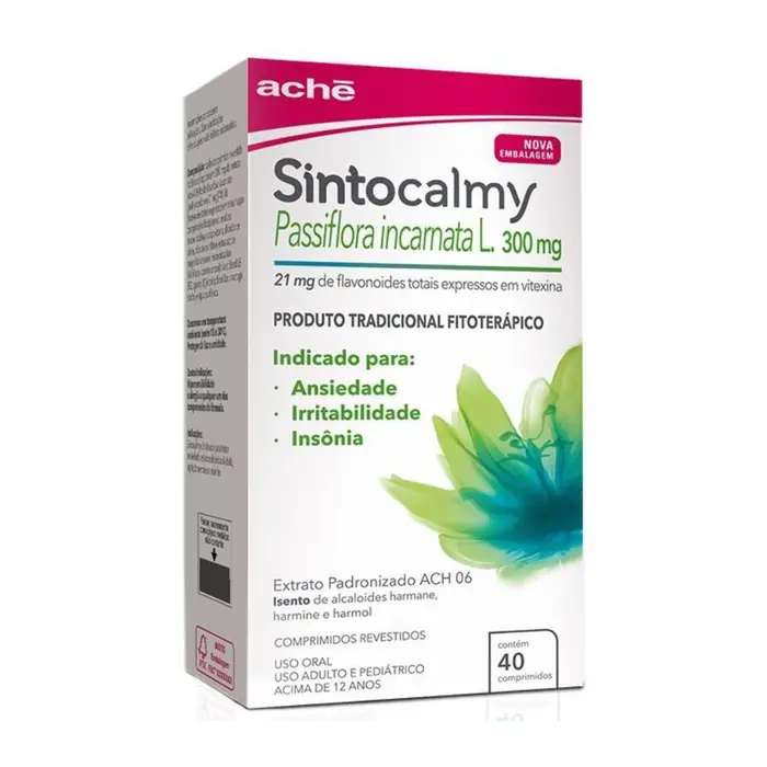 Comprimidos Sintocalmy 40x0.3g