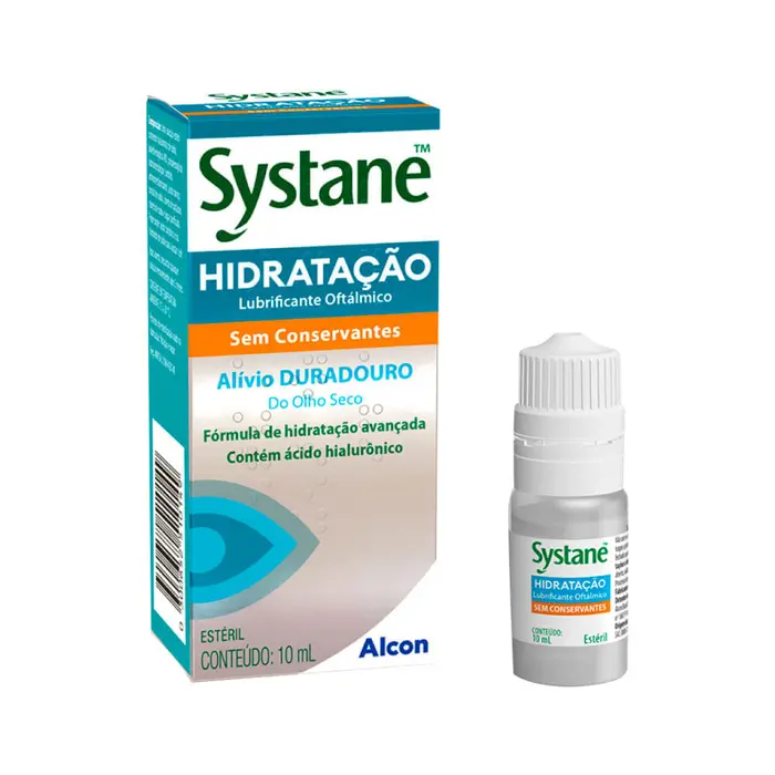 Hidratacao Solucao Oftalmica Lubrificante Systane 10ml