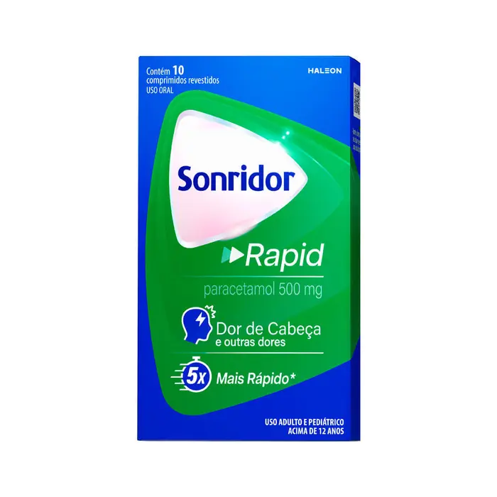 Rapid Comprimidos Revestidos Sonridor 10x0.5g