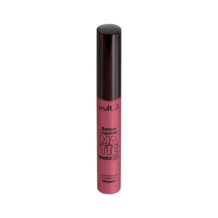 Batom Matte Liquido Nano Hd Rose Vult 5ml