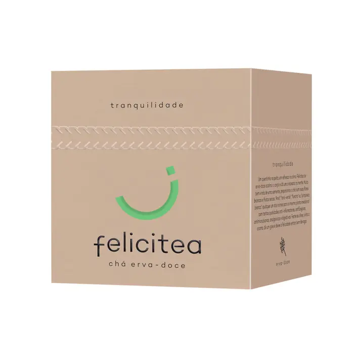 Chá Erva Doce 15 Saches Felicitea 60g