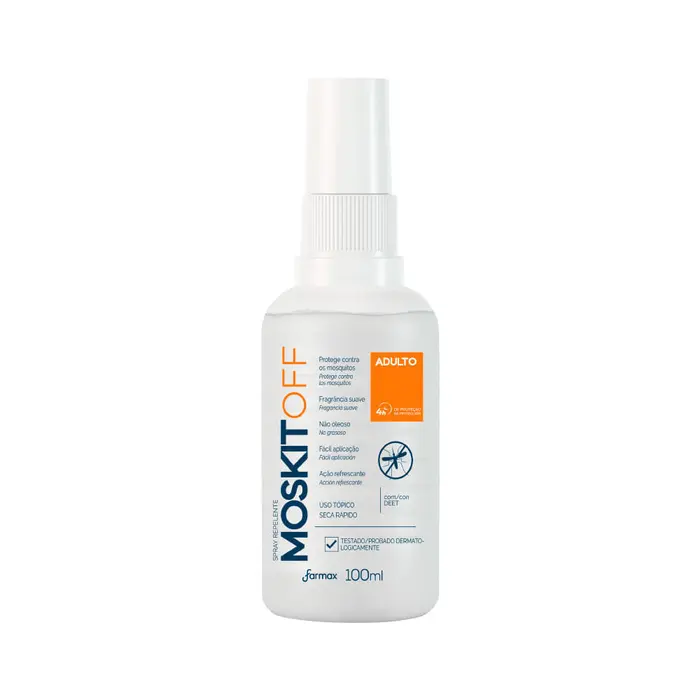 Repelente Moskitoff Spray Adulto Farmax 100ml