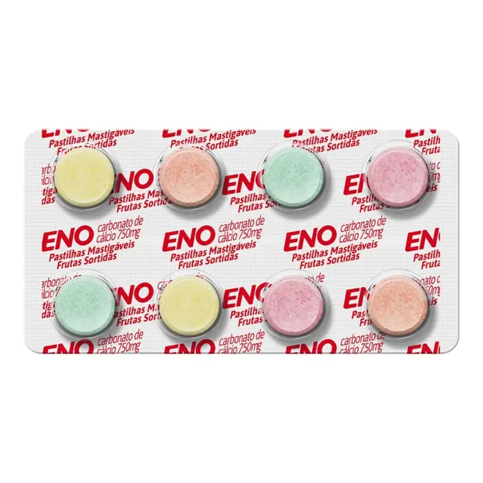 Pastilhas Mastigaveis Pastilhas Frutas Sortidas Eno 8x0.75g
