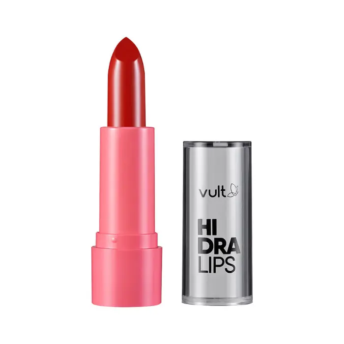 Batom Hidra Lips Vermelho Puro Vult 3.6g