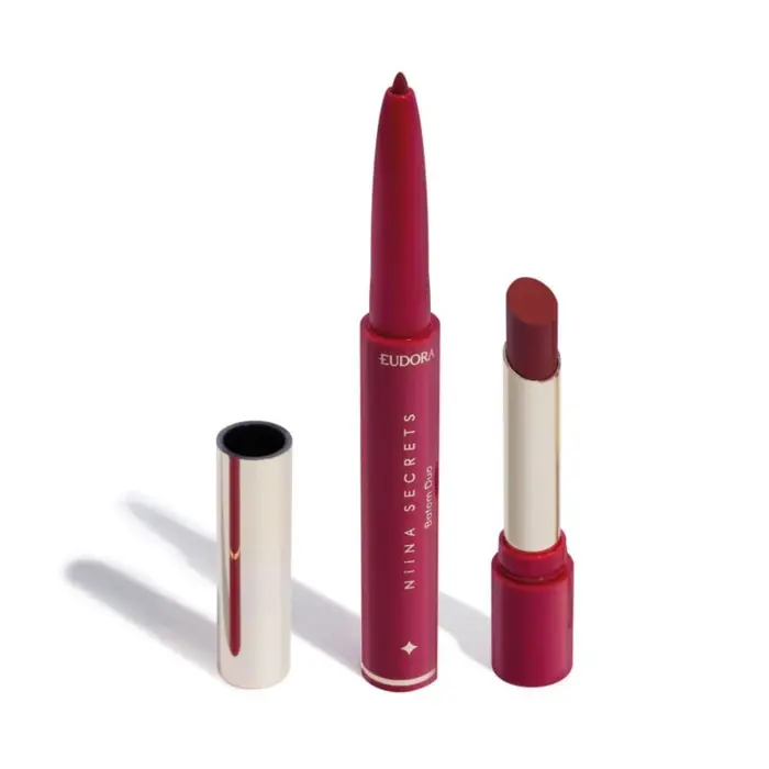 Batom Duo Perfect Match Niina Secrets Malva Eudora 1.65g