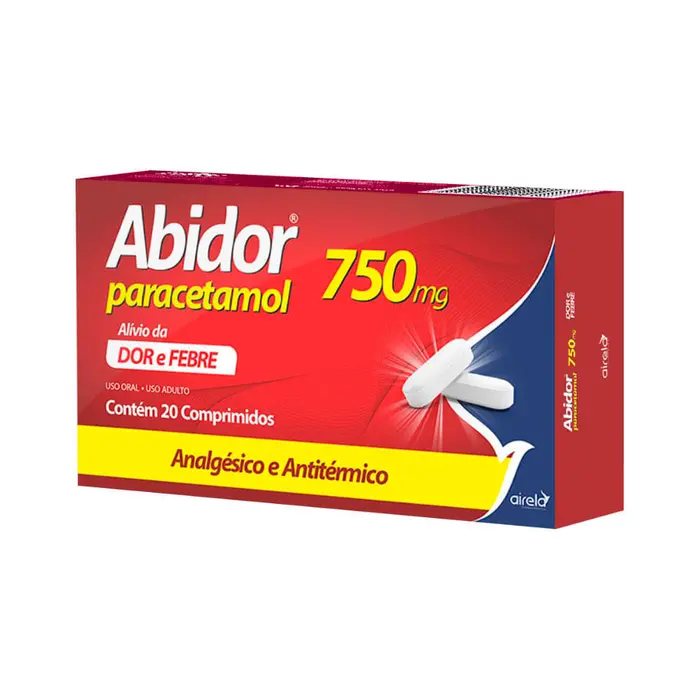 Abidor Paracetamol Comprimidos Airela 20x0.75g