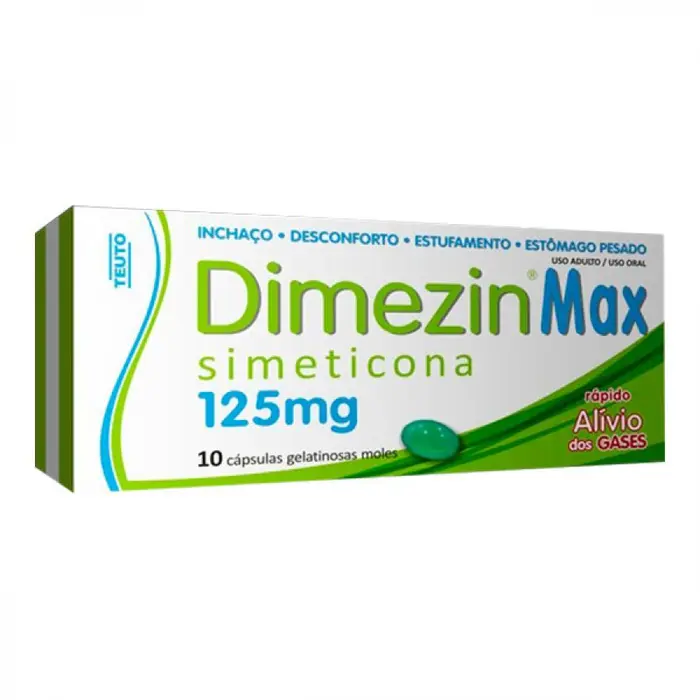 Dimezin Max Cápsulas Teuto 10x0.125g