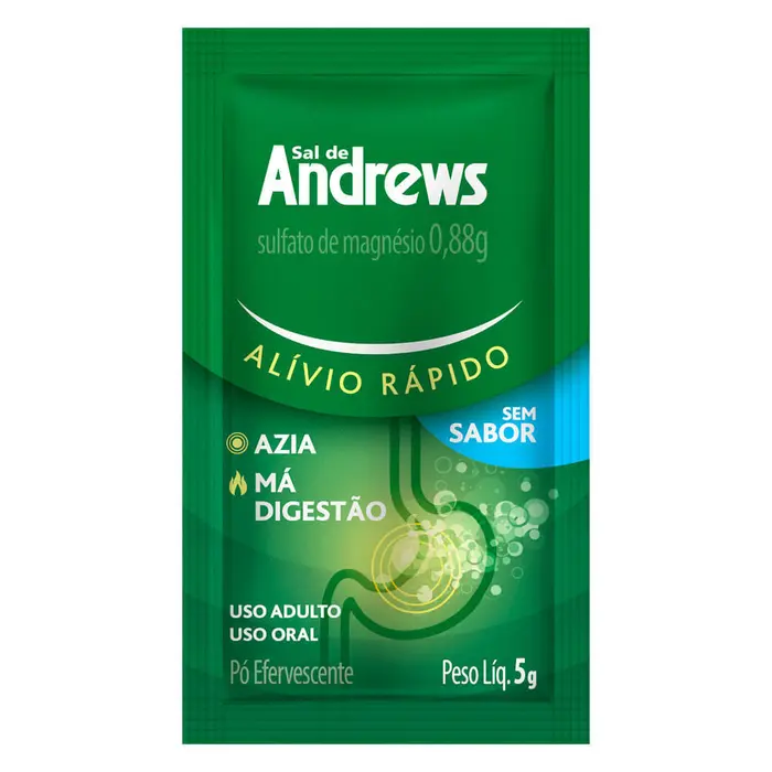 Sal de Andrews com Saches Glaxosmithkline 5g