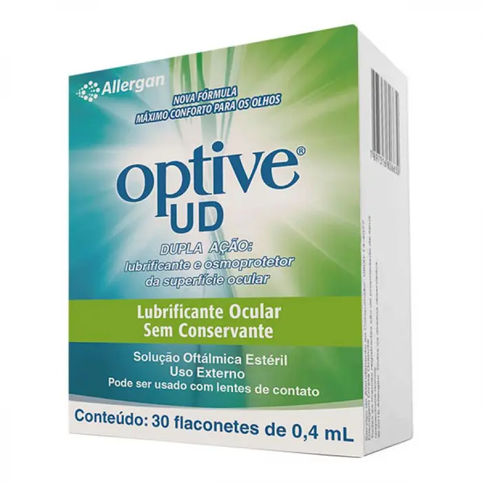 Optive Ud Solução Oftálmica Flaconetes de Allergan 30x0.4ml