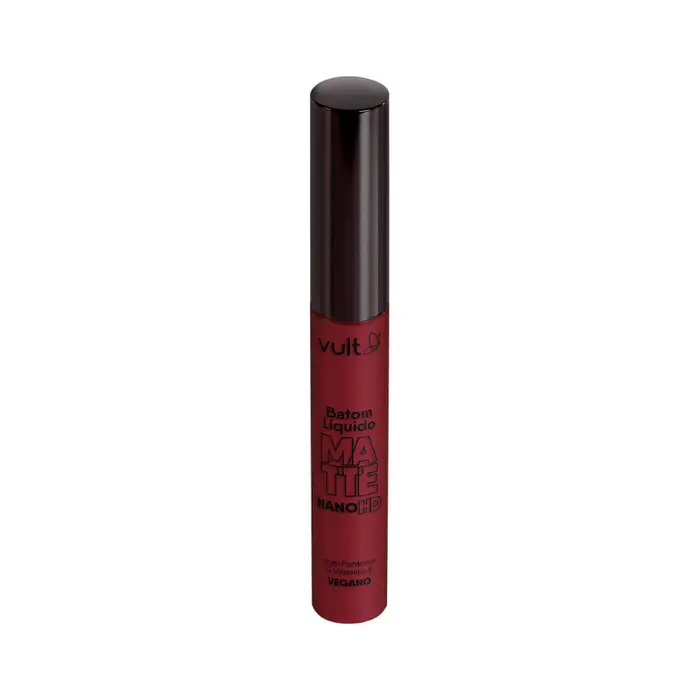 Batom Matte Liquido Nano Hd Bordo Vult 5ml