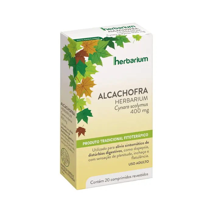 Alcachofra Comprimidos Revestidos Herbarium 20x0.4g