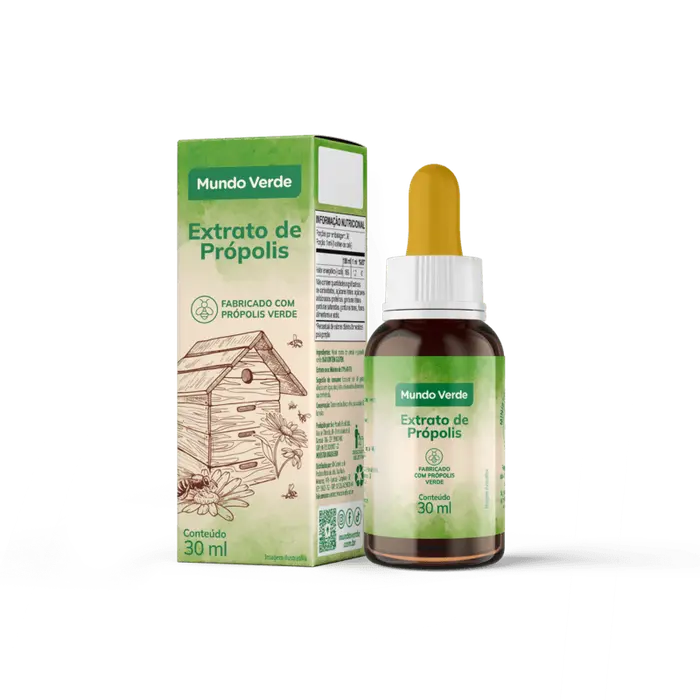 Extrato Própolis Verde Mundo Verde 30ml