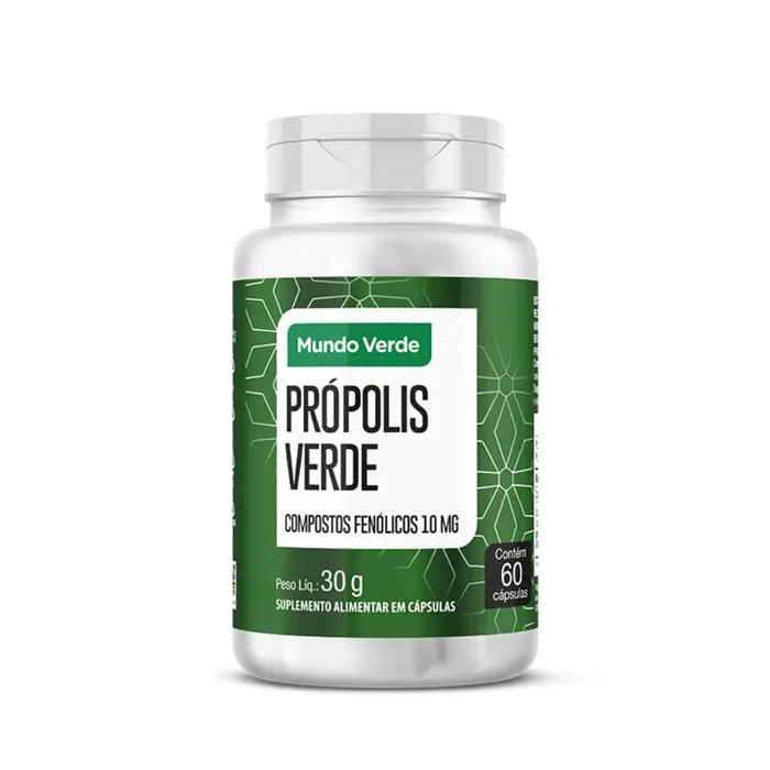 Própolis Verde 60caps Mundo Verde