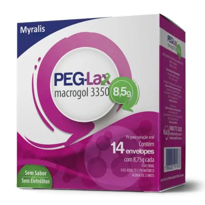 Peg Lax com Po Solucao Oral sem Sabor Myralis 14x8.75g