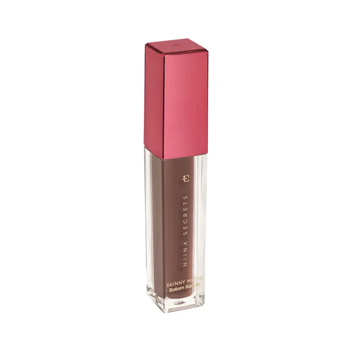 Batom Liquido Niina Secrets Skinny Matte Rosa Lotus Eudora 5ml