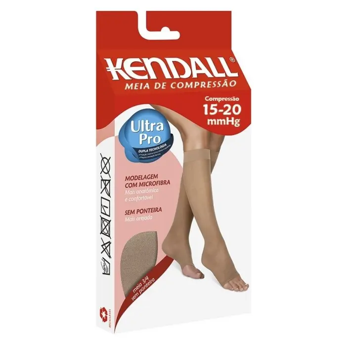 Meia de Compressão 3/4 M Mel sem Ponteira Kendall