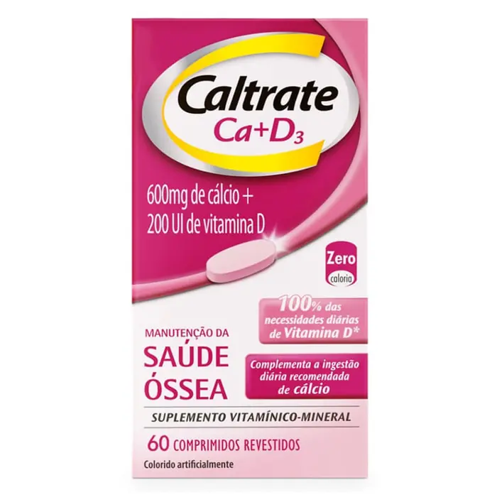 Caltrate Ca + D3 200ui Comprimidos Pfizer 60x0.6g