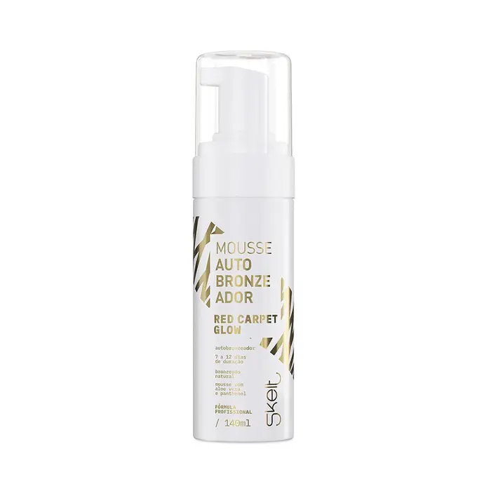 Autobronzeador em Mousse Red Carpet Glow Skelt 140ml