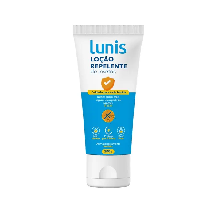 Locao Repelente de Insetos Lunis 200g