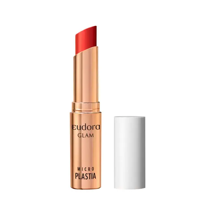 Batom Glam Vermelho Ruby Eudora 3.3g