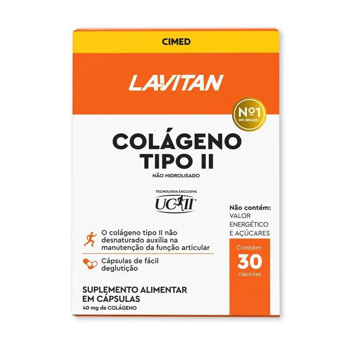 Colageno Tipo Ii Capsulas Lavitan 30x0.04g