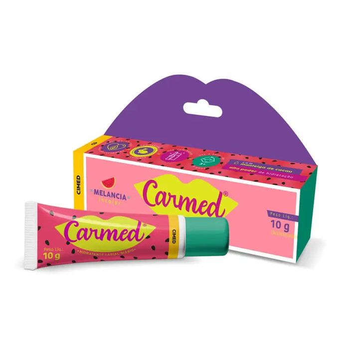 Hidratante Labial Melancia Carmed 10g