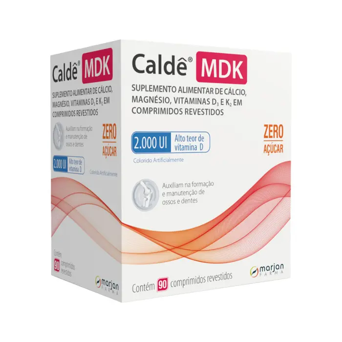 Calde Mdk Comprimidos Revestidos 2000ui Marjan Farma