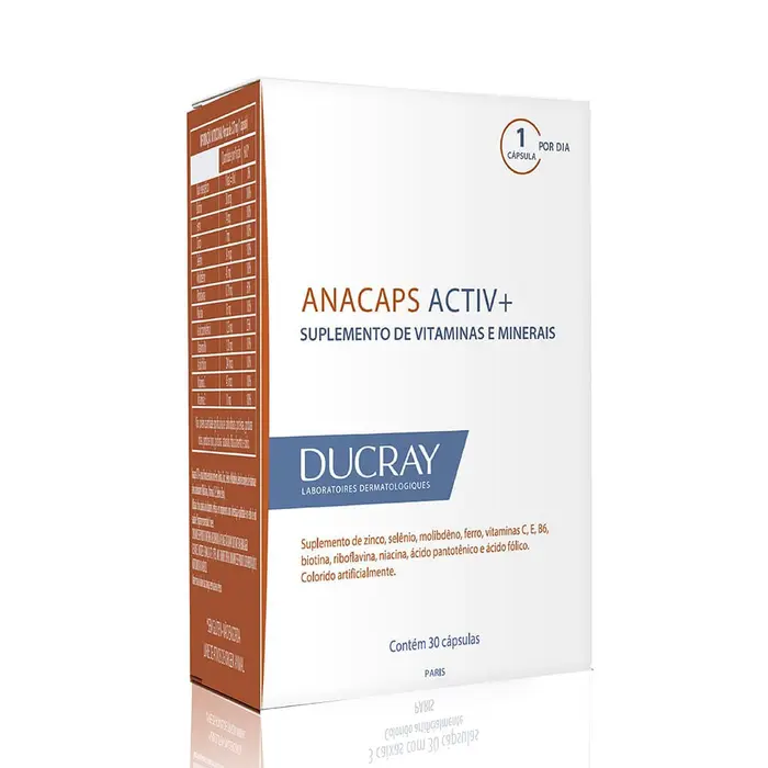 Anacaps Activ+ Cápsulas Ducray