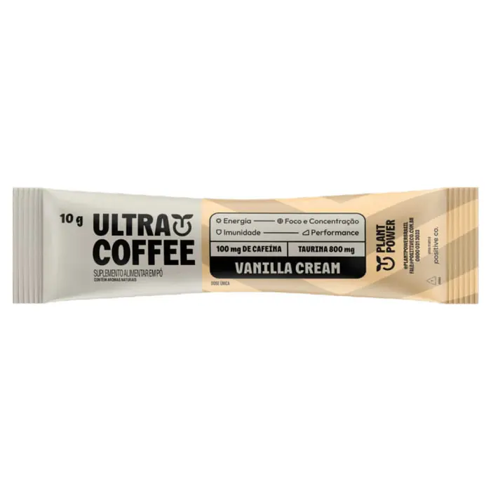 Ultracoffee Vanilla Cream Plant Power 10g