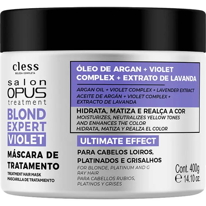 Máscara Violet Salon Opus 400g